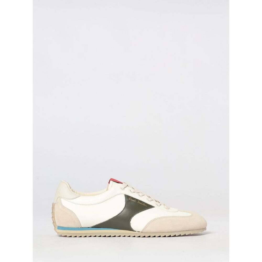 Paul Smith Men Chilly Bicolor Leather And Suede Low-Top Sneakers Paul Smith